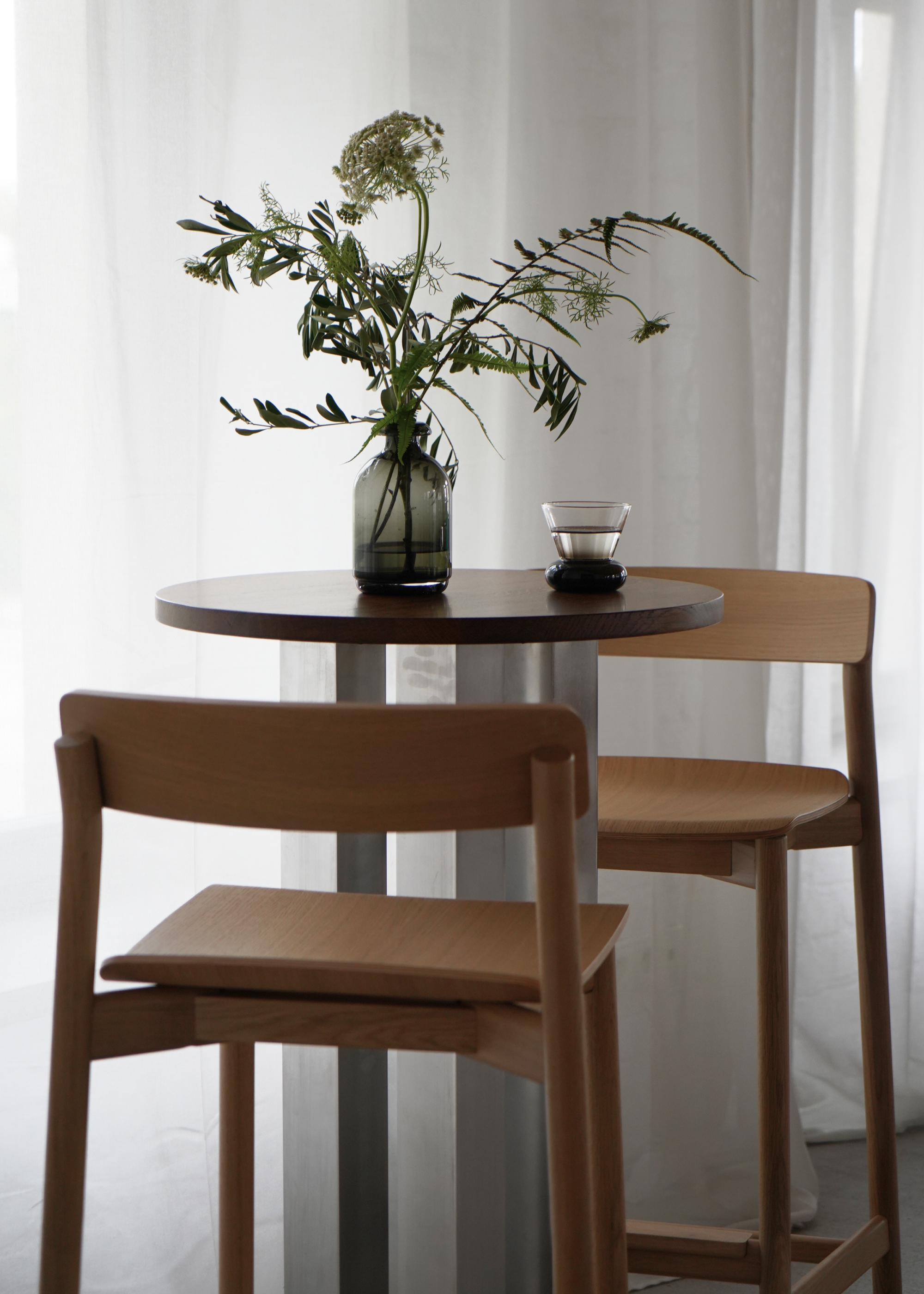 ARCHE bar stool / Natur oak KRYSTIAN KOWALSKI