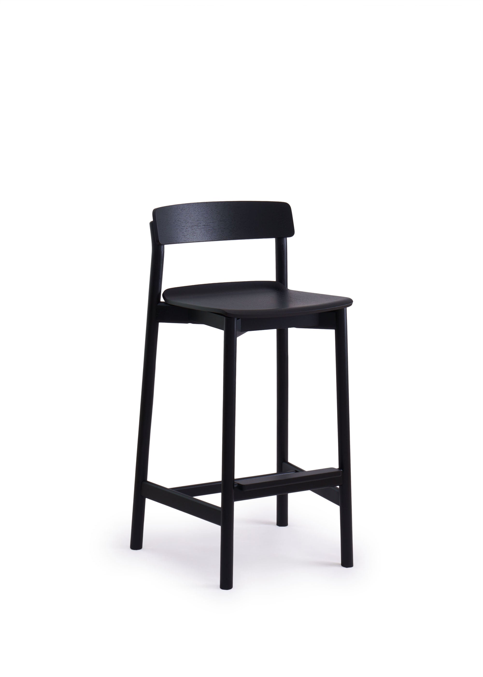 ARCHE bar stool / Black KRYSTIAN KOWALSKI