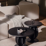 CITRUS HIGH coffee table / Black ash SYLVAIN WILLENZ