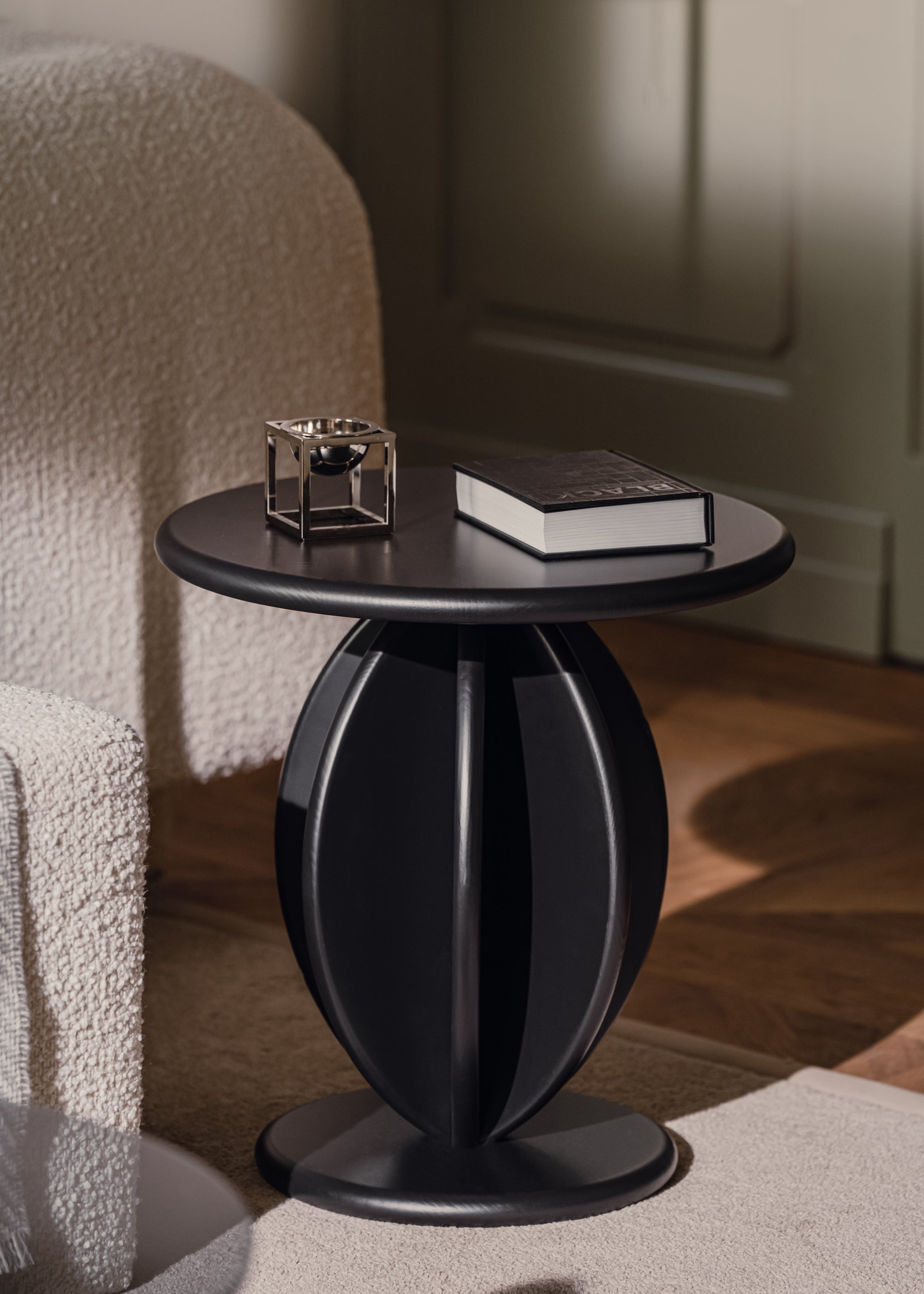 CITRUS HIGH coffee table / Black ash SYLVAIN WILLENZ