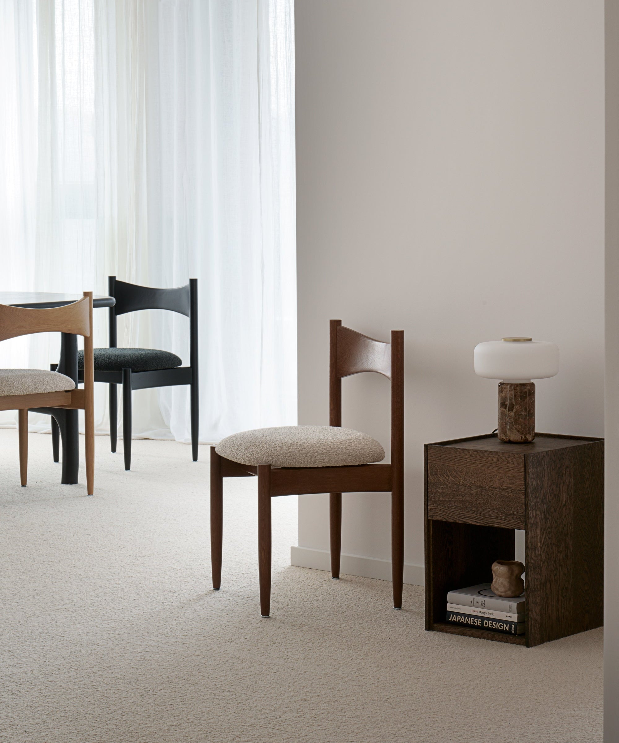 KEMI chair / Dark oak TAMO