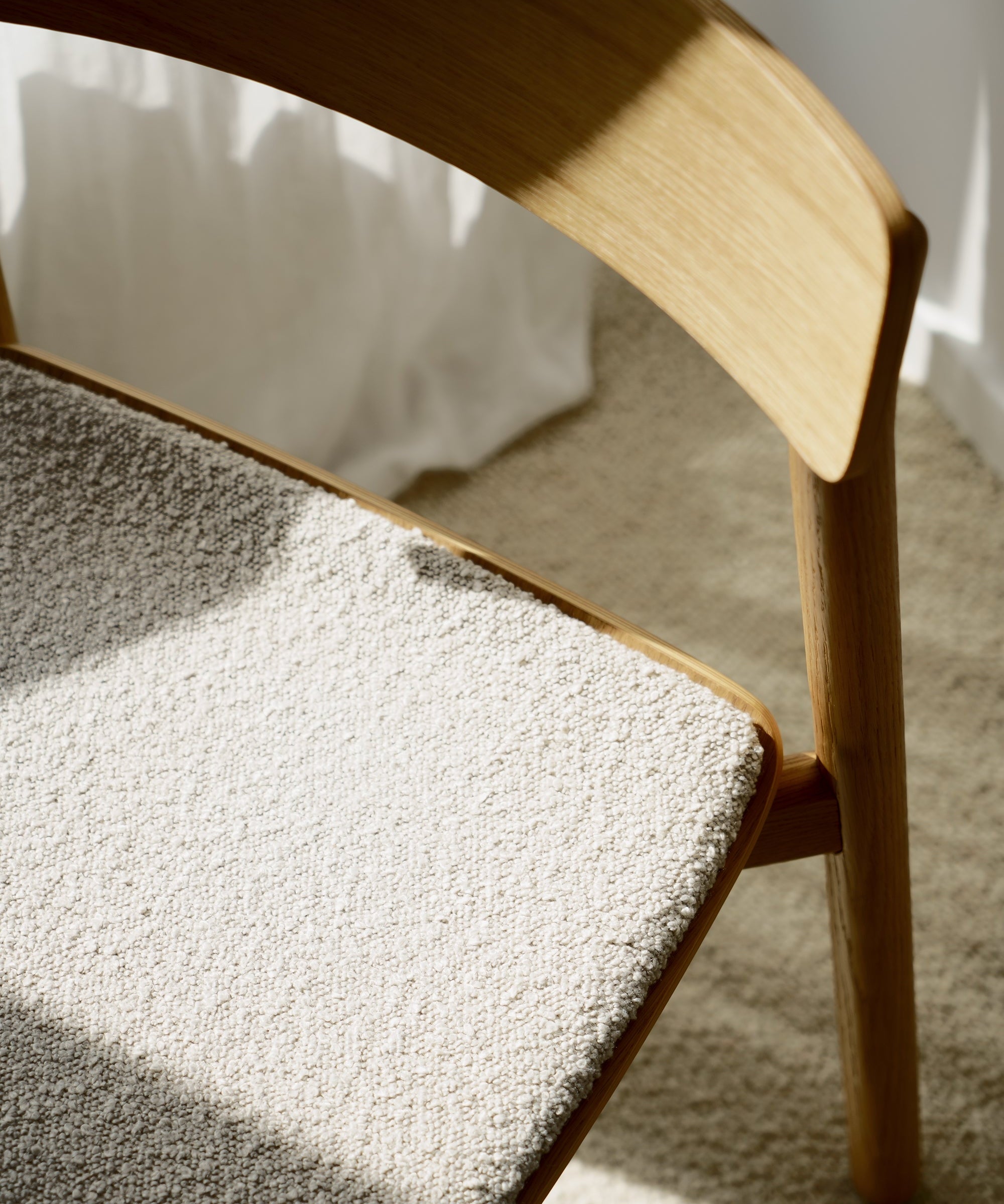 ARCHE SOFT chair / Natur oak KRYSTIAN KOWALSKI