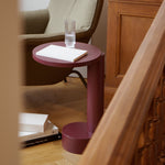 BOLD side table / Burgundy TAMO