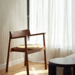 ELIPSA SOFT chair / Dark oak / Leather TAMO