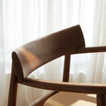 ELIPSA SOFT chair / Dark oak / Leather TAMO