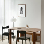 FILAR 160 table / Black ash TAMO