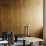 FILAR HIGH side table / Black ash Kenyon Yeh