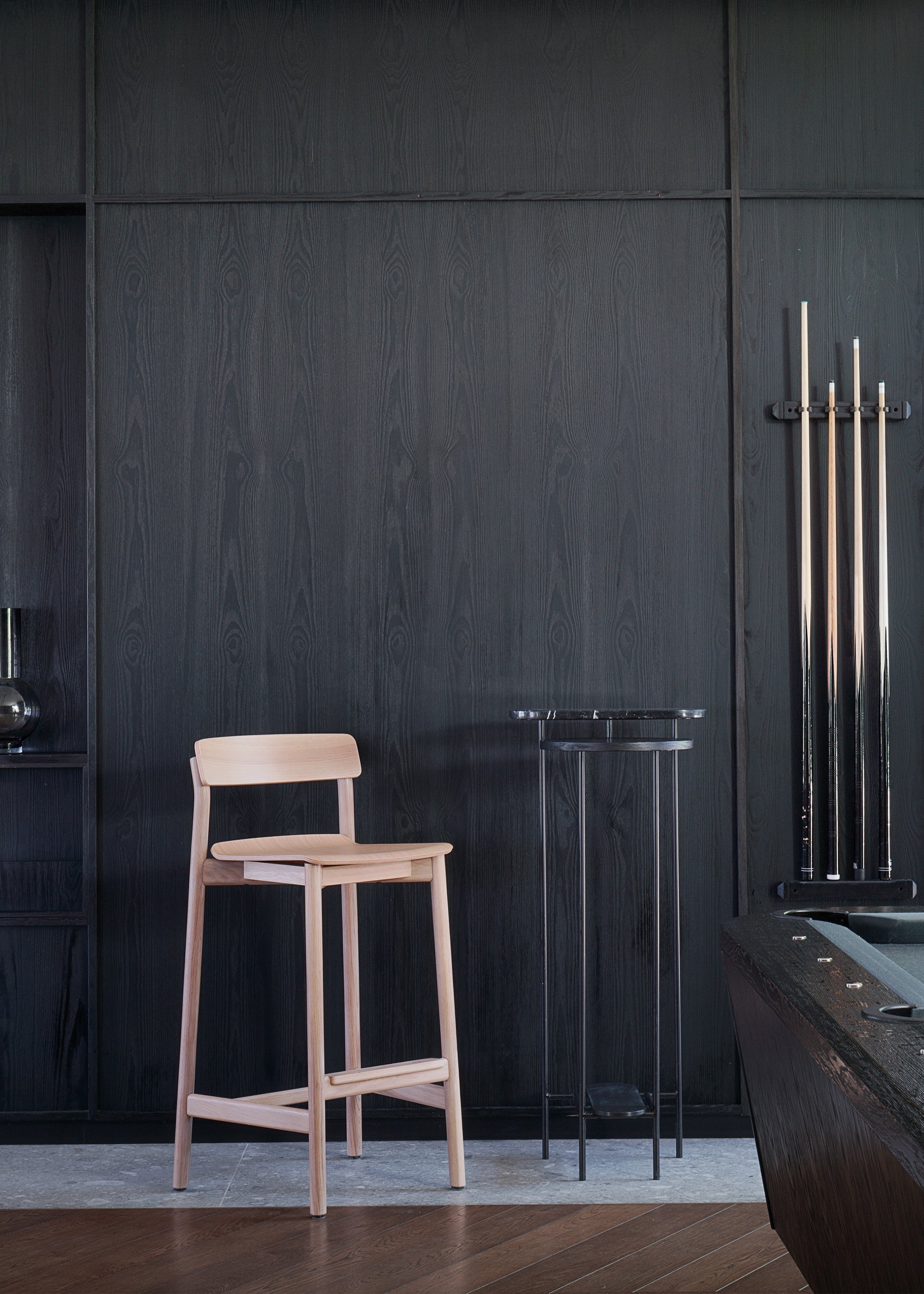 ARCHE bar stool / Natur oak KRYSTIAN KOWALSKI