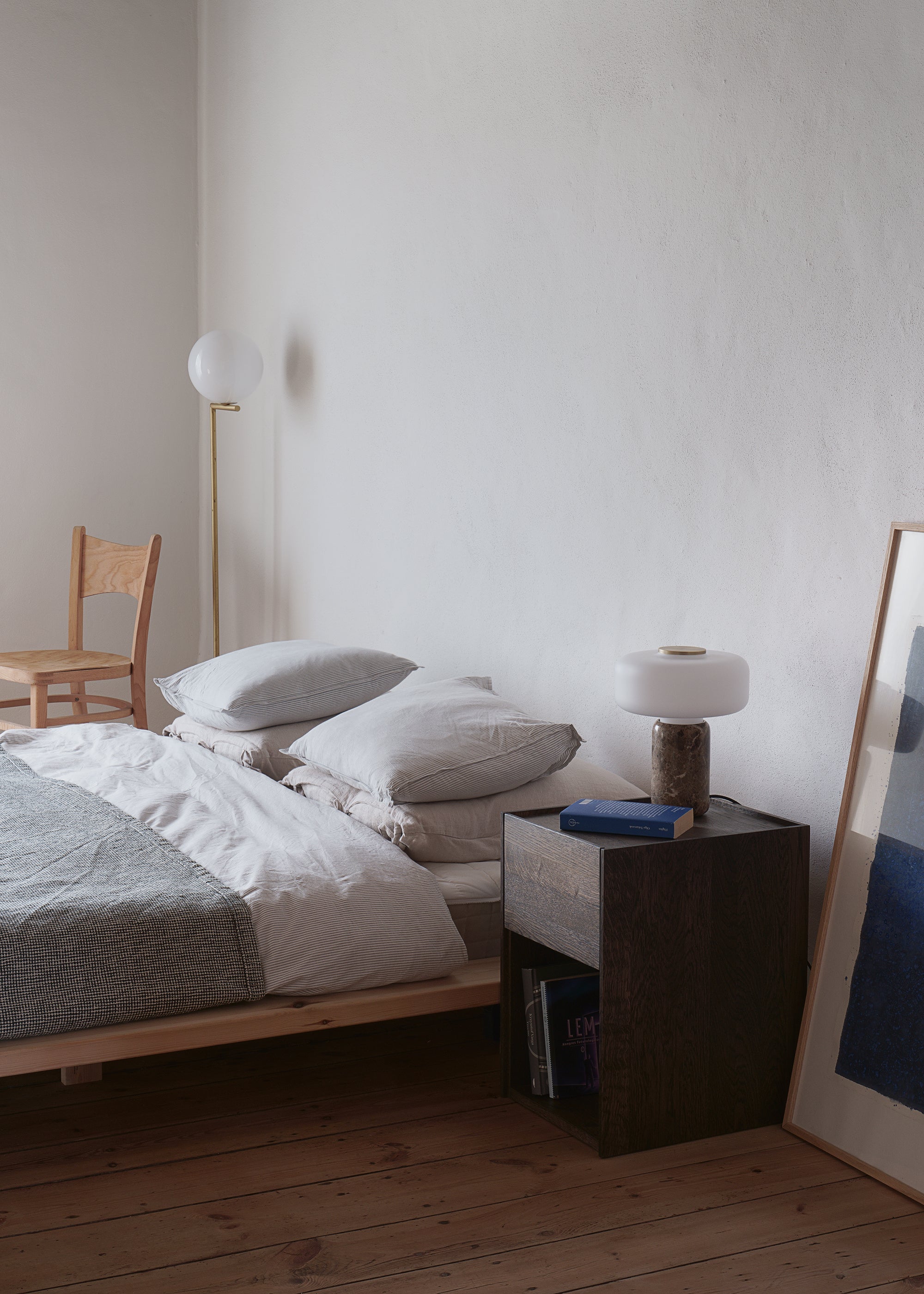 KARI night stand / Ebony oak TAMO