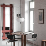 SPLOT chair / Chrome / Black oak MARCIN LASKOWSKI
