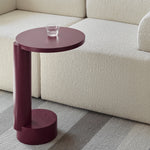 BOLD side table / Burgundy TAMO