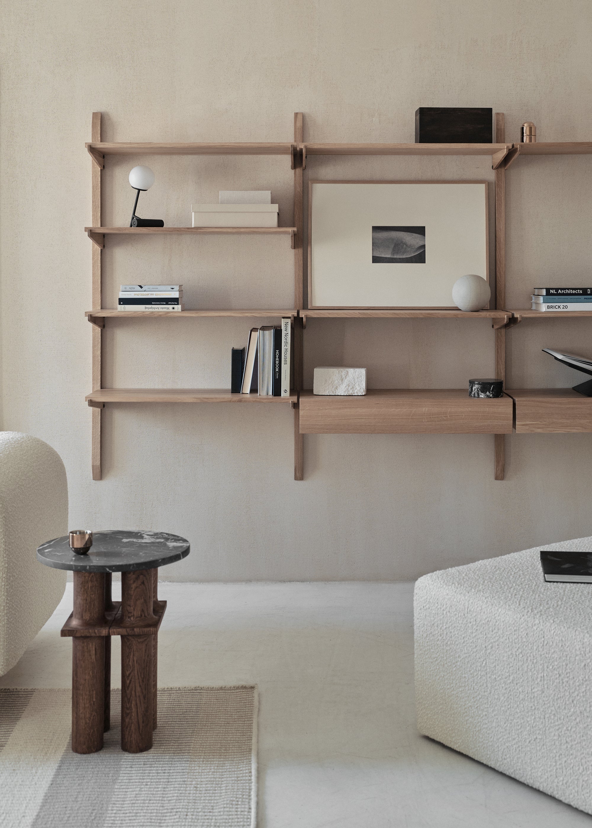 NOKI(軒) - 3 shelving system TAMO