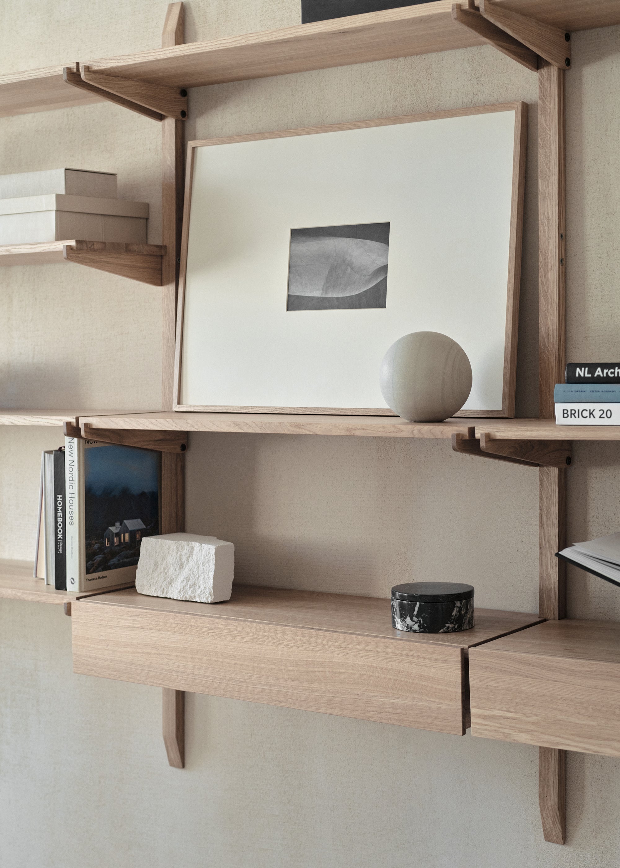 NOKI(軒) - 3 shelving system TAMO